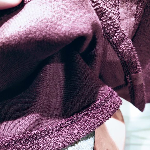 French Terry Henley-Style Oversized top - Picture 4 of 6